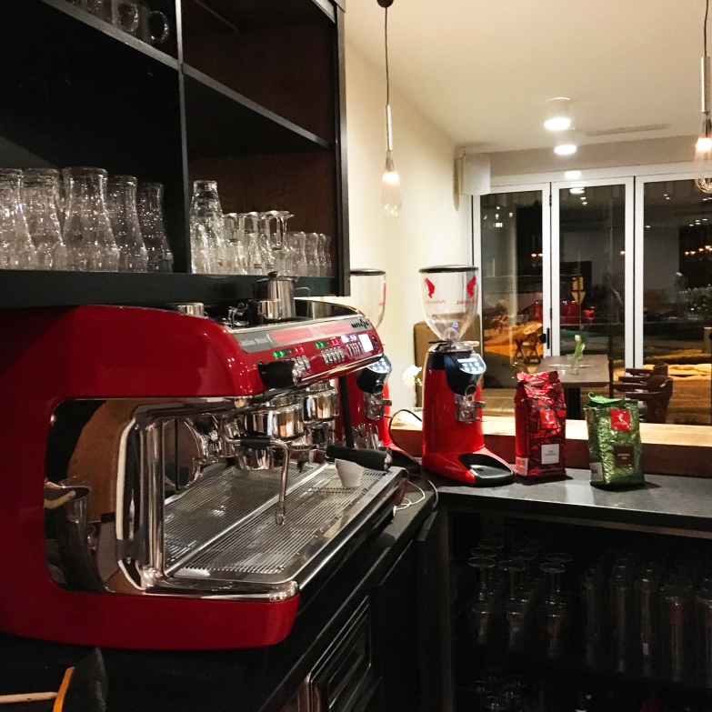 Kaffee Julius Meinl aus der La Cimbali im Cafe Stadtcafe Landeck